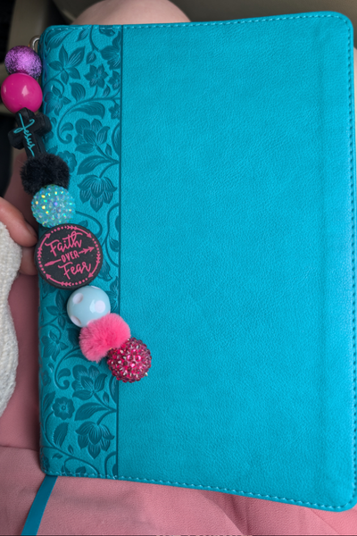Faith Over Fear // Mixed Texture Bookmark